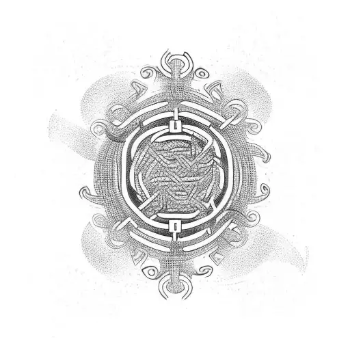 chains  tattoo design idea