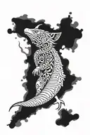 birth year old son tattoo design idea