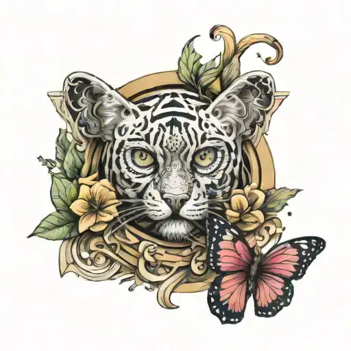 determination, optimism, kindness, generosity tattoo design idea