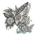 determination, optimism, kindness, generosity tattoo design idea