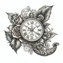 determination, optimism, kindness, generosity tattoo design idea