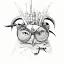 thug tattoo design idea