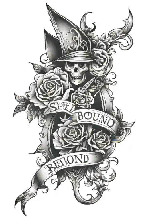 spell bound tattoo design idea