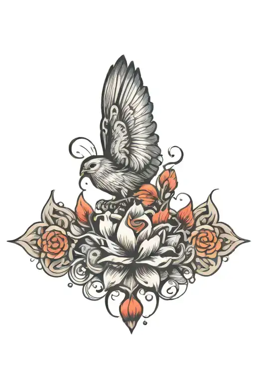 Tramp Stamp tattoo design idea