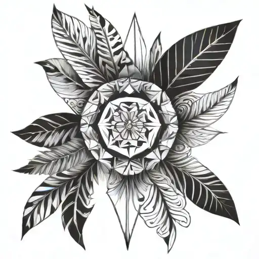 free spirit tattoo design idea