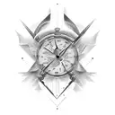 chronos tattoo design idea