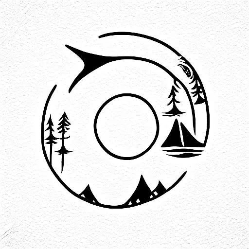 serenity courage wisdom tattoo design idea