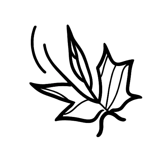 Maple Leaf tattoo design idea