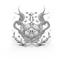 Vietnam Symbol tattoo design idea
