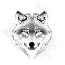 Wolf  & Phoenix tattoo design idea