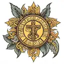 Jesus, Peace, Hope, Faith, Grace, Wisdom, Spirit tattoo design idea