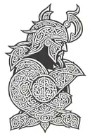 Celtic warrior basic tattoo design tattoo design idea