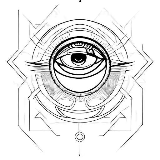 Eye of Horus tattoo design idea
