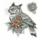 Arya tattoo design idea