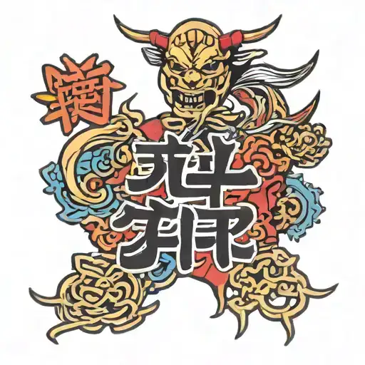 japaneese kanji for pain eternally poetic tattoo design idea