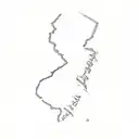 interstate 95 sign emerging, nj nets tattoo design idea