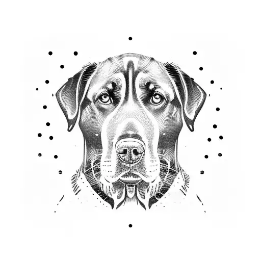 John Mayer Guitar Black Labradors tattoo design idea