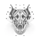 John Mayer Guitar Black Labradors tattoo design idea