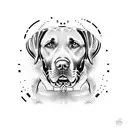 John Mayer Guitar Black Labradors tattoo design idea