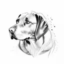 John Mayer Guitar Black Labradors tattoo design idea