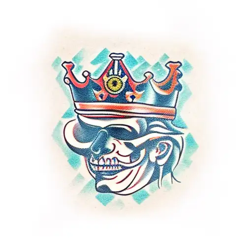 King and Jester, Russian rock band tattoo design idea