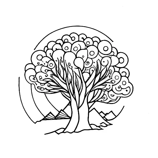 Solitude Beckons Me tattoo design idea