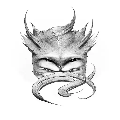 Solitude Beckons Me tattoo design idea