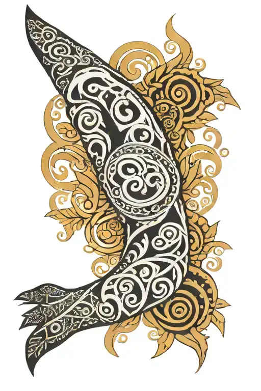 maori arm sleeve tattoo design idea