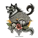 Kurdistan tattoo design idea