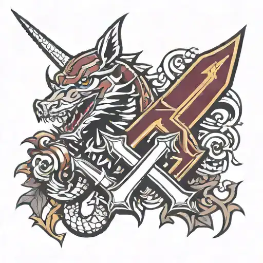 virginia tech logo tattoo design idea