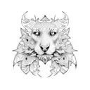 Jigsaw puzzles tattoo design idea