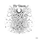my tears ricochet by Taylor swift  tattoo design idea