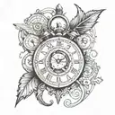 number cruncher accounting  tattoo design idea