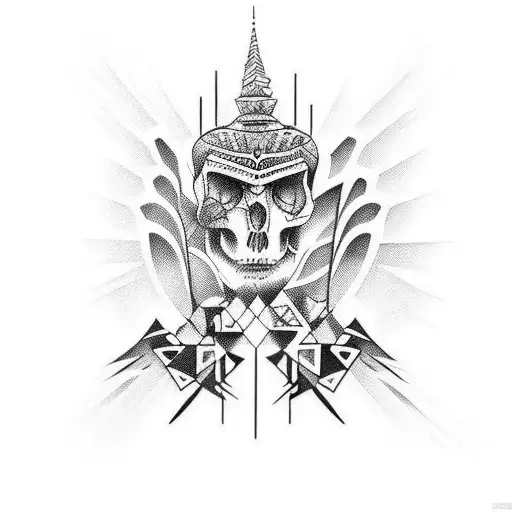 Design a tattoo inspired by skate culture and fashion tattoo design idea