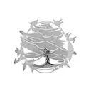 Monkey puzzle tree tattoo design idea