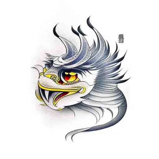 gryphon tattoo design idea