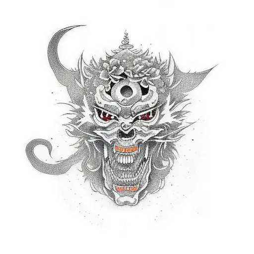 shinigami tattoo design idea
