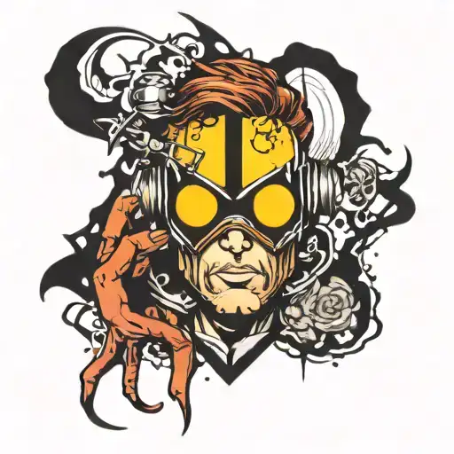 Cyclops x men tattoo tattoo design idea