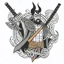 samurai jack tattoo design idea