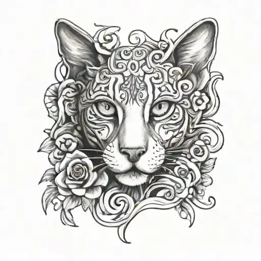 suck mommy's pussy tattoo design idea