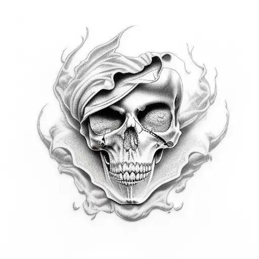 death themis tattoo design idea
