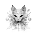 nightingale  tattoo design idea