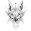 nightingale  tattoo design idea