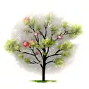 the birch tree tattoo design idea