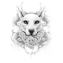 aspen stake tattoo design idea