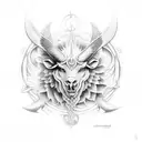 agnus dei tattoo design idea