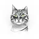 cats tattoo design idea