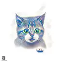cats tattoo design idea