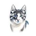 cats tattoo design idea