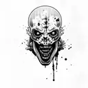 zombie tattoo design idea